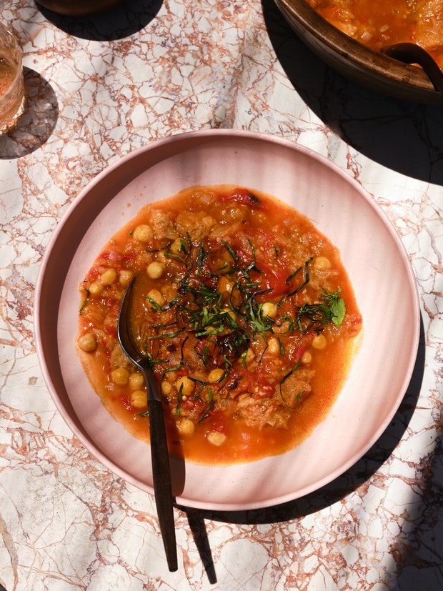 Roasted Tomato & Sourdough Soup Recipe